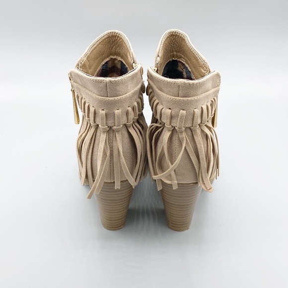 Taupe Ankle Boots - Picture 4 of 5